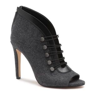 Karl Lagerfeld Paris Lori Peep Toe Bootie
